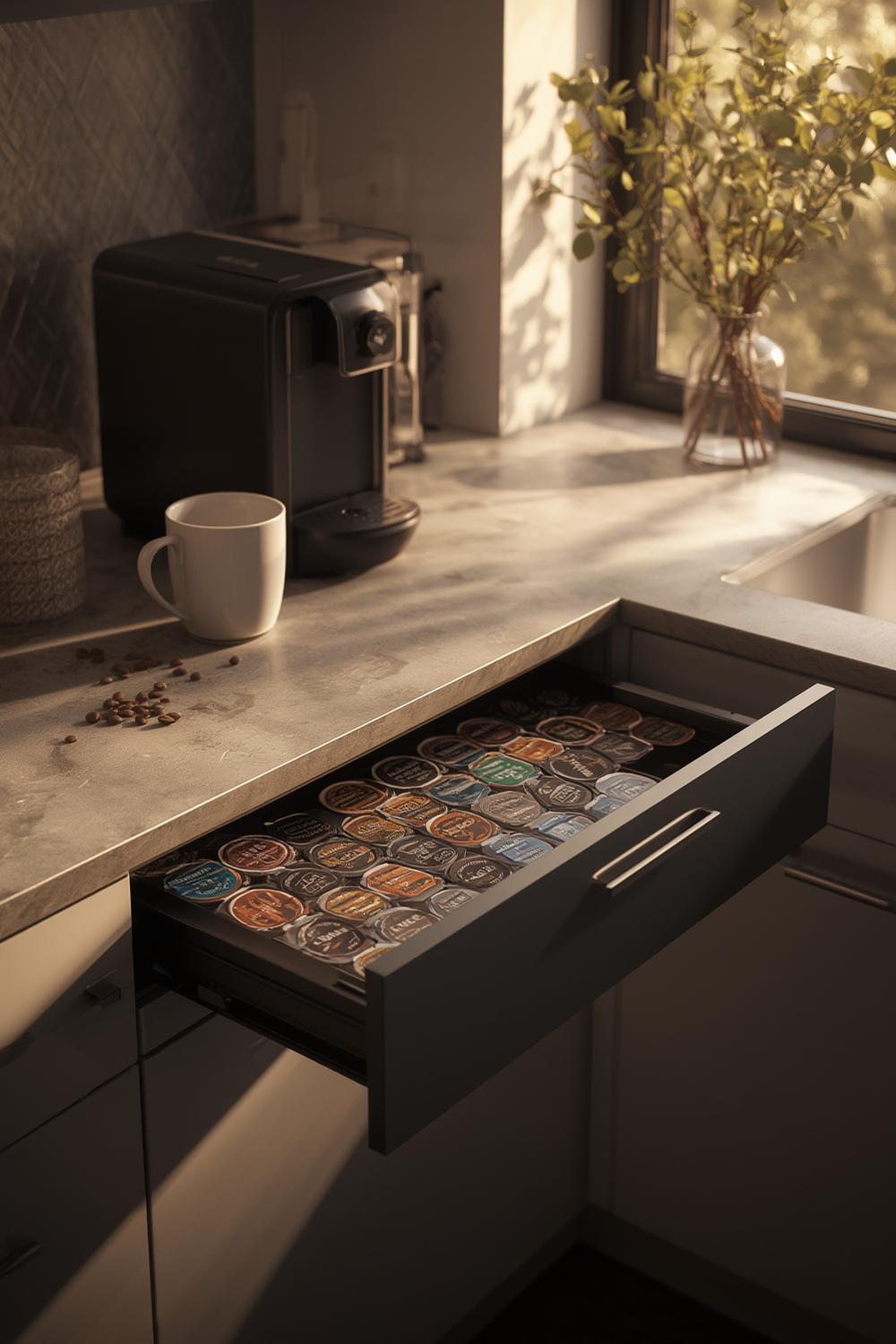 coffee drawer product view