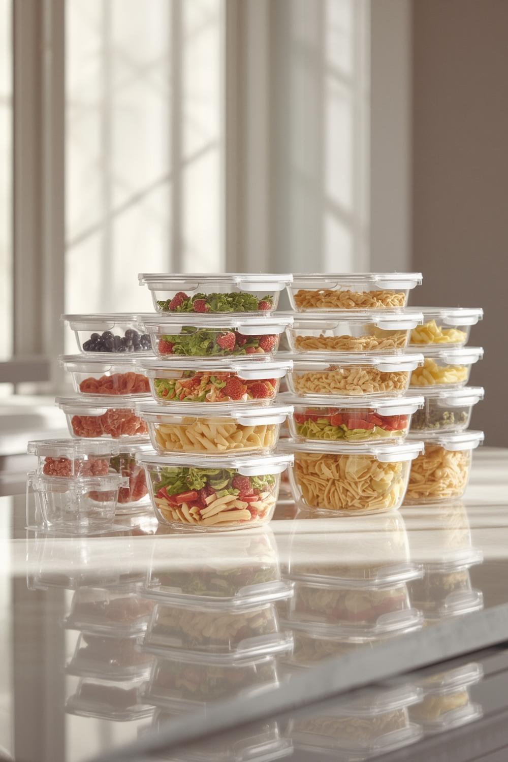 food containers product view